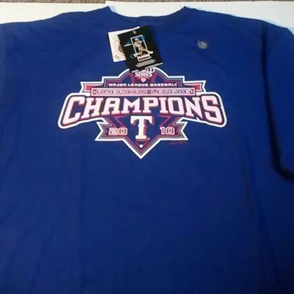 texas rangers champion shirt